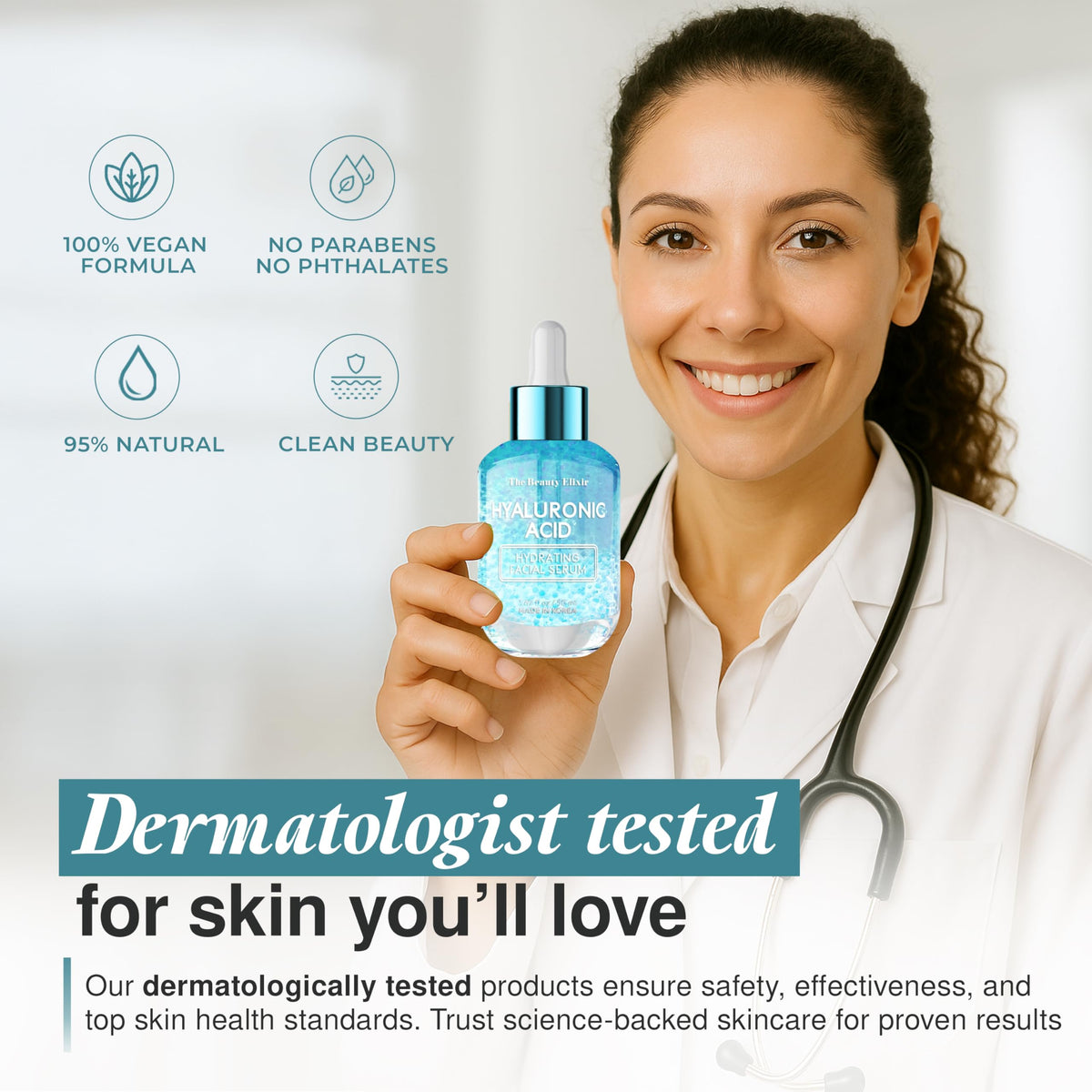 The Beauty Elixir Korean Facial Serums 50ml | 7 Targeted Formulas