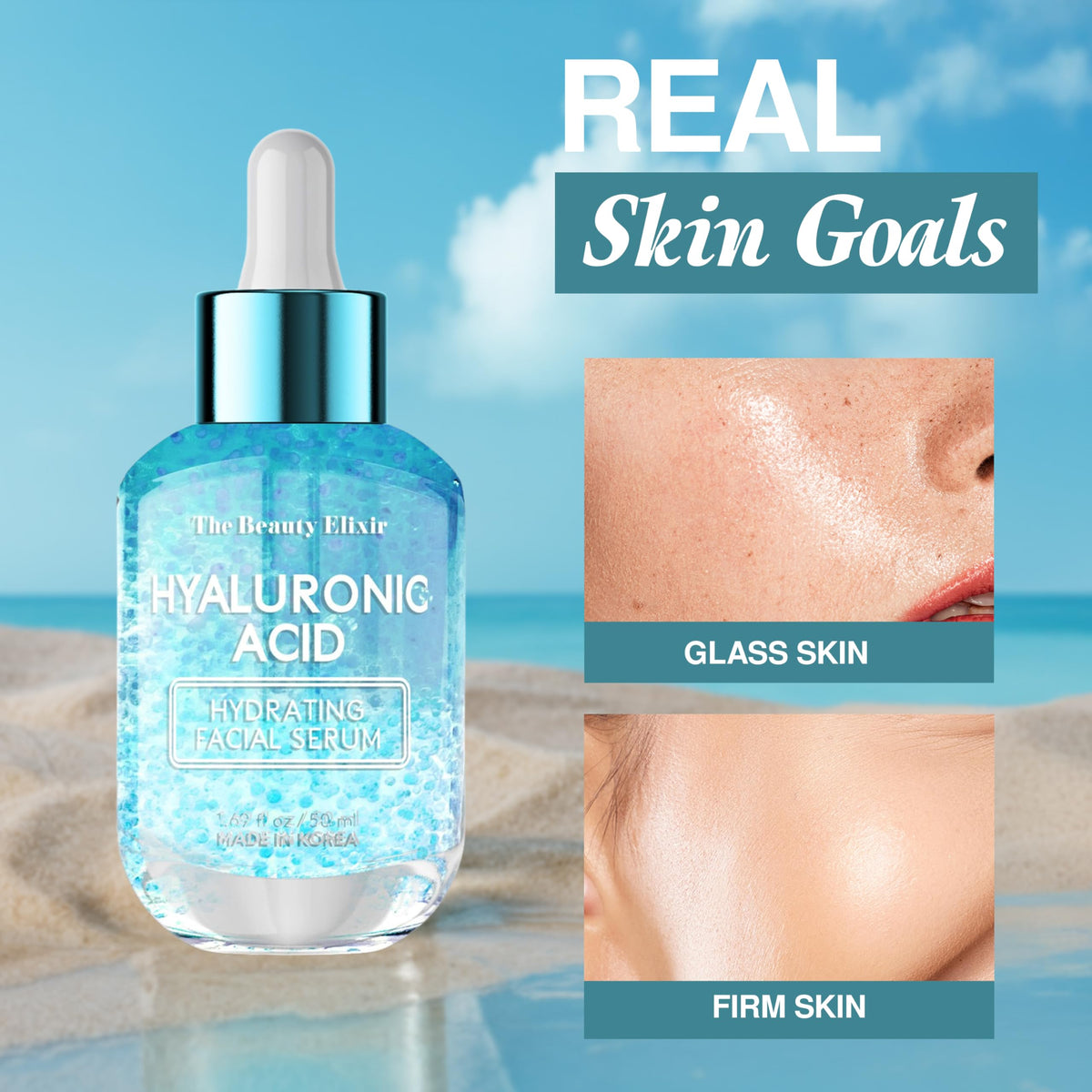 The Beauty Elixir Korean Facial Serums 50ml | 7 Targeted Formulas