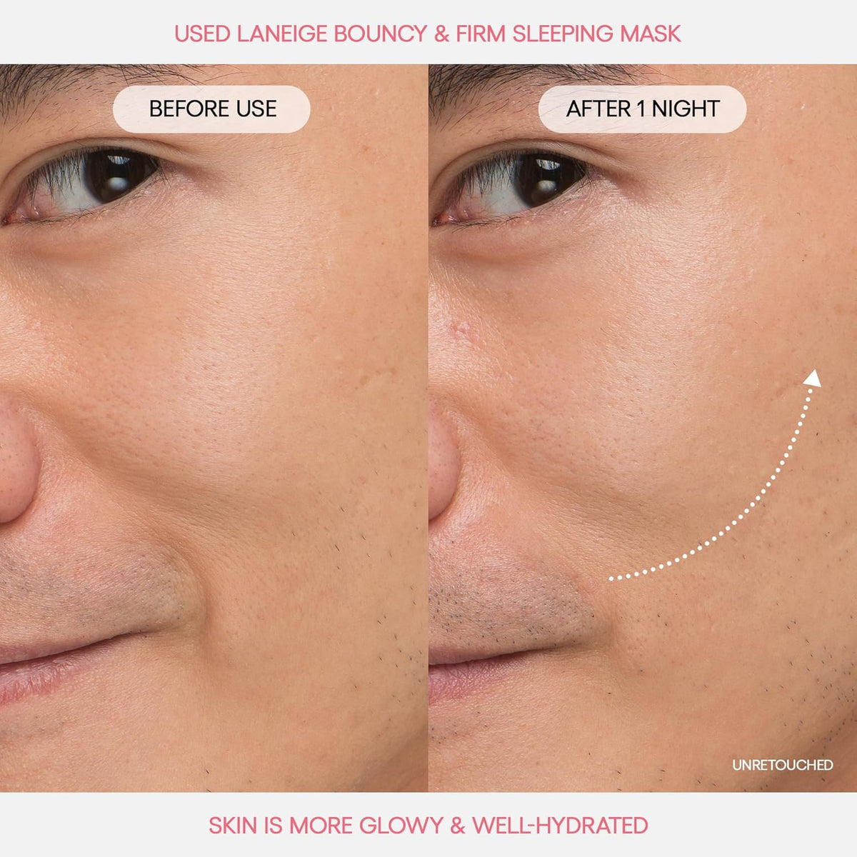 Laneige Bouncy & Firm Sleeping Mask | Overnight Plumping & Firming Mask with Peony & Collagen