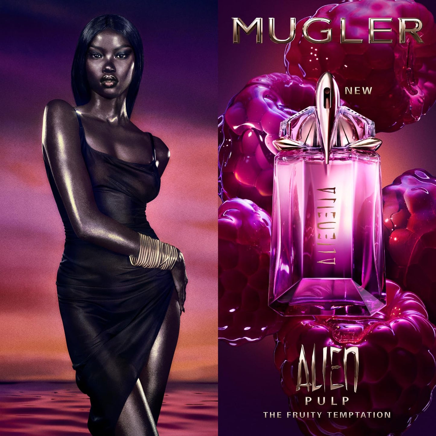Mugler Alien Hypersense Eau de Parfum – Refillable Talisman Fruity-Floral Fragrance