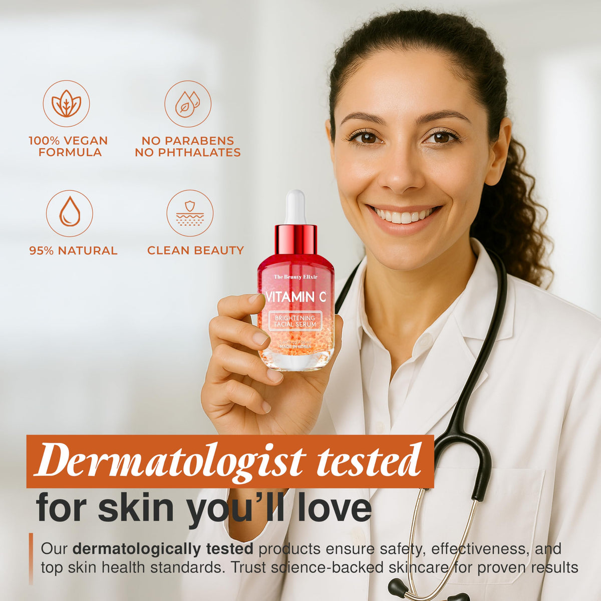 The Beauty Elixir Korean Facial Serums 50ml | 7 Targeted Formulas