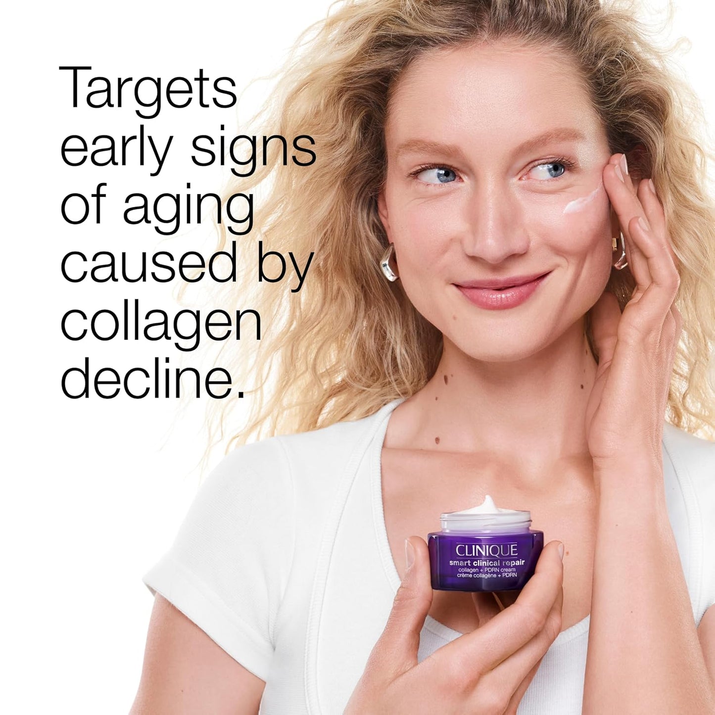 Clinique Smart Clinical Repair Collagen + PDRN Cream | Firming Moisturizer