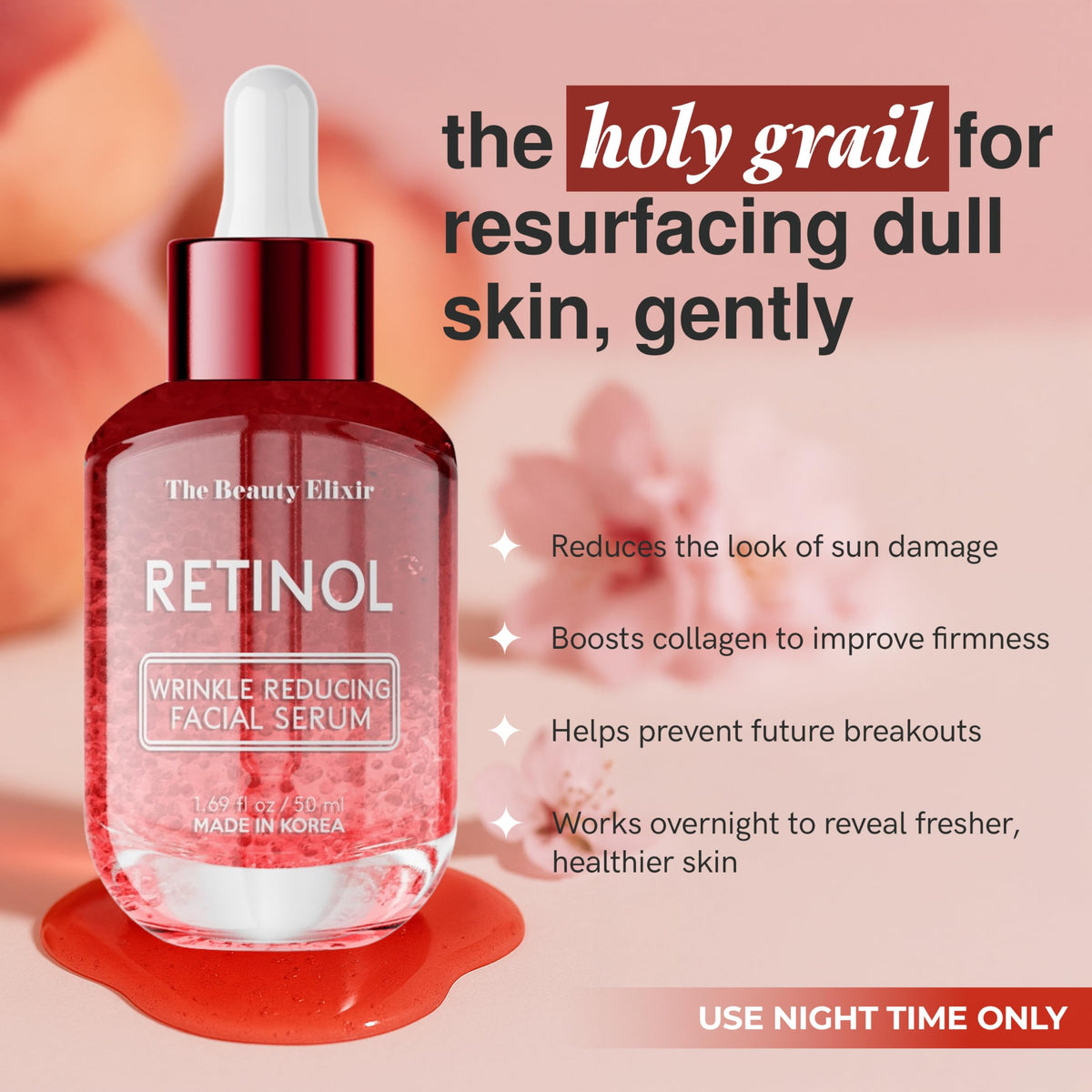 The Beauty Elixir Korean Facial Serums 50ml | 7 Targeted Formulas