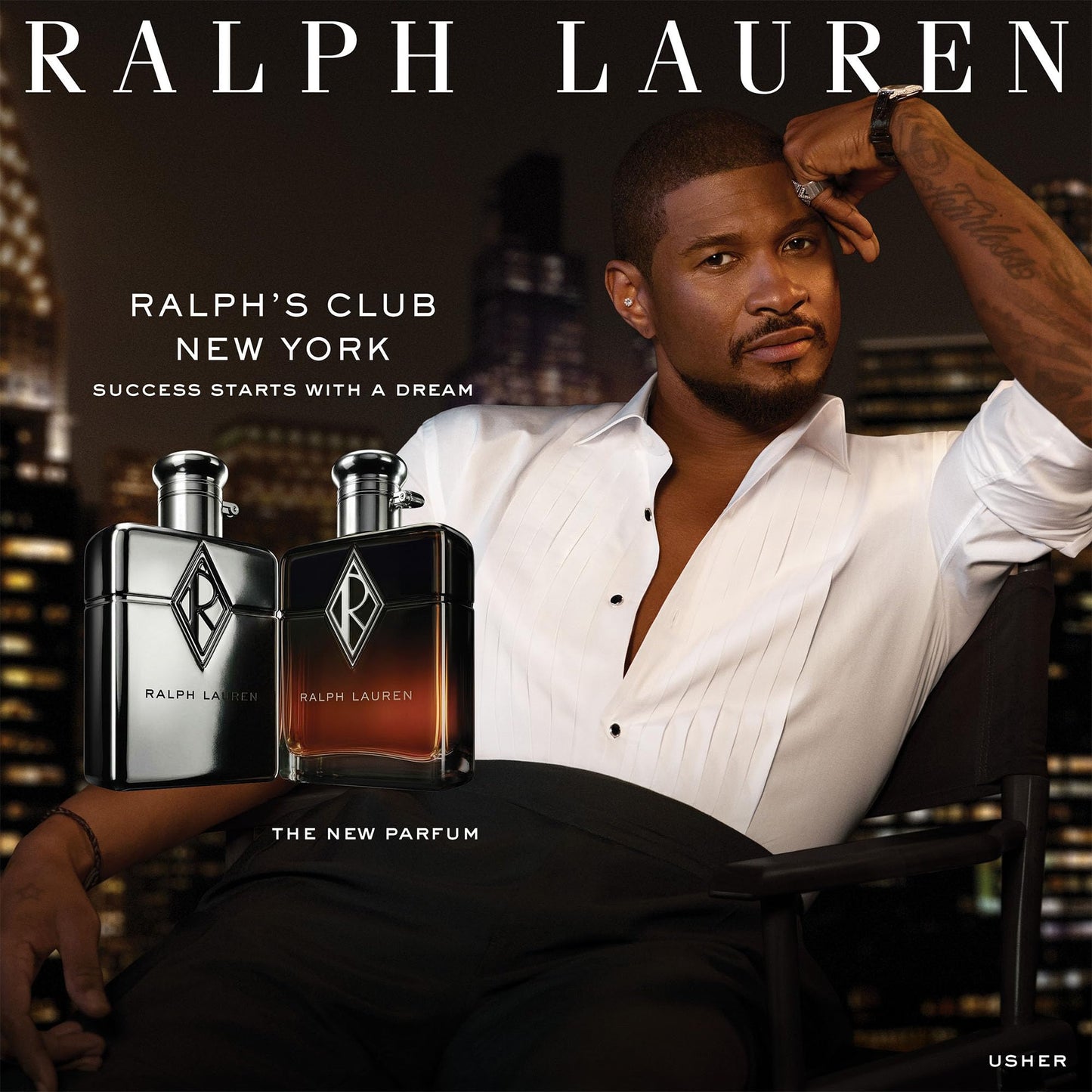 Ralph Lauren Ralph's Club New York Parfum – Intoxicating Oud & Cognac Men's Luxury Fragrance