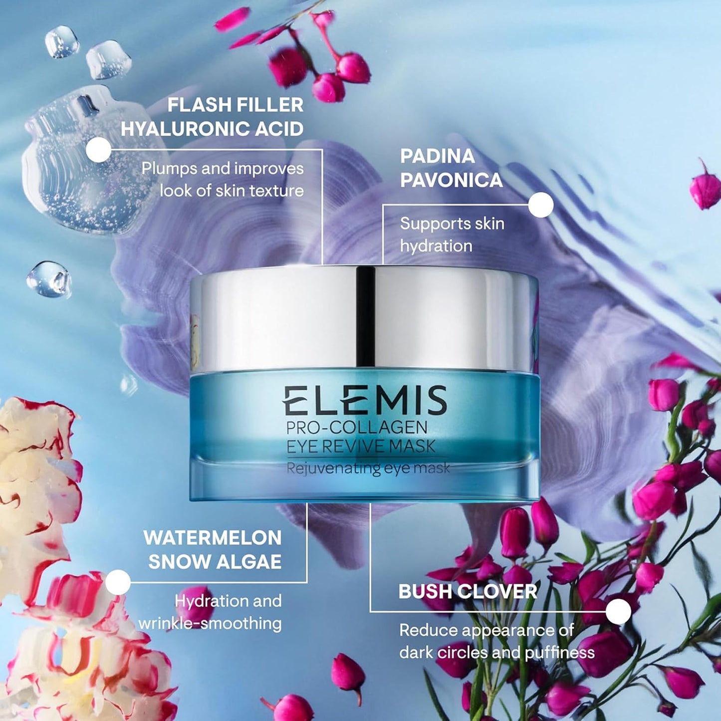 Elemis Pro-Collagen Eye Revive Mask – Cooling Anti-Aging Under Eye Treatment