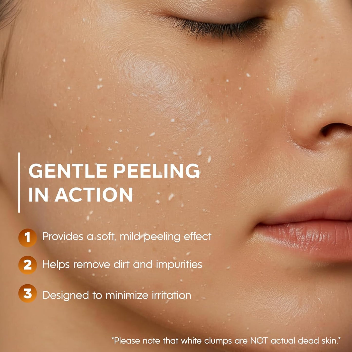 Fresh Essence Co GLOWING Vitamin C 2-in-1 Mild Peeling Gel Scrub – Korean Pore Tightening Exfoliator | 200ml