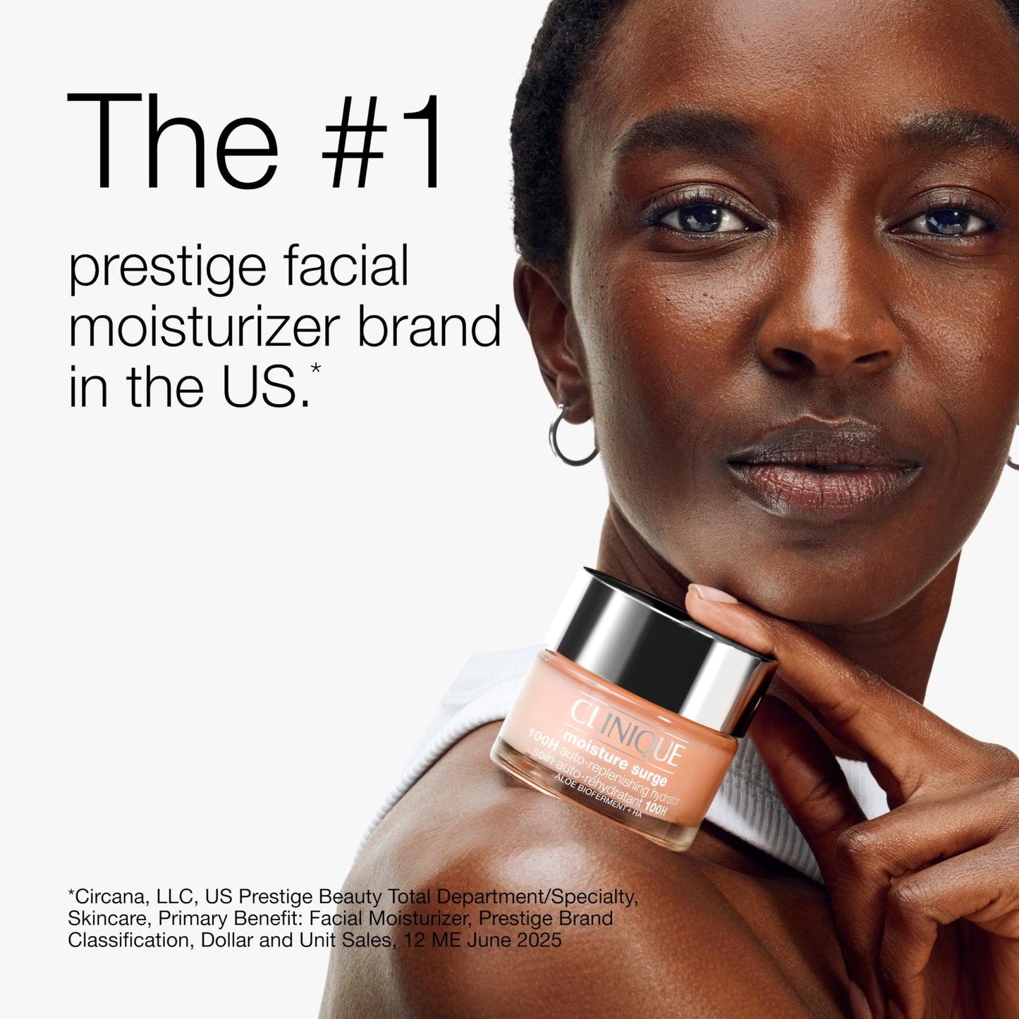 Clinique Moisture Surge 100H Auto-Replenishing Hydrator – Lightweight Cream-Gel Face Moisturizer