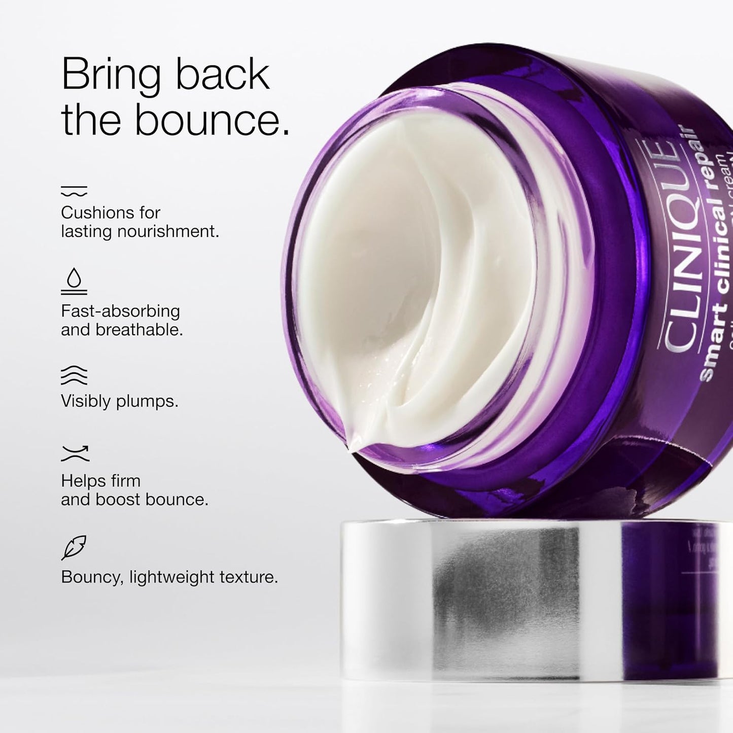 Clinique Smart Clinical Repair Collagen + PDRN Cream | Firming Moisturizer