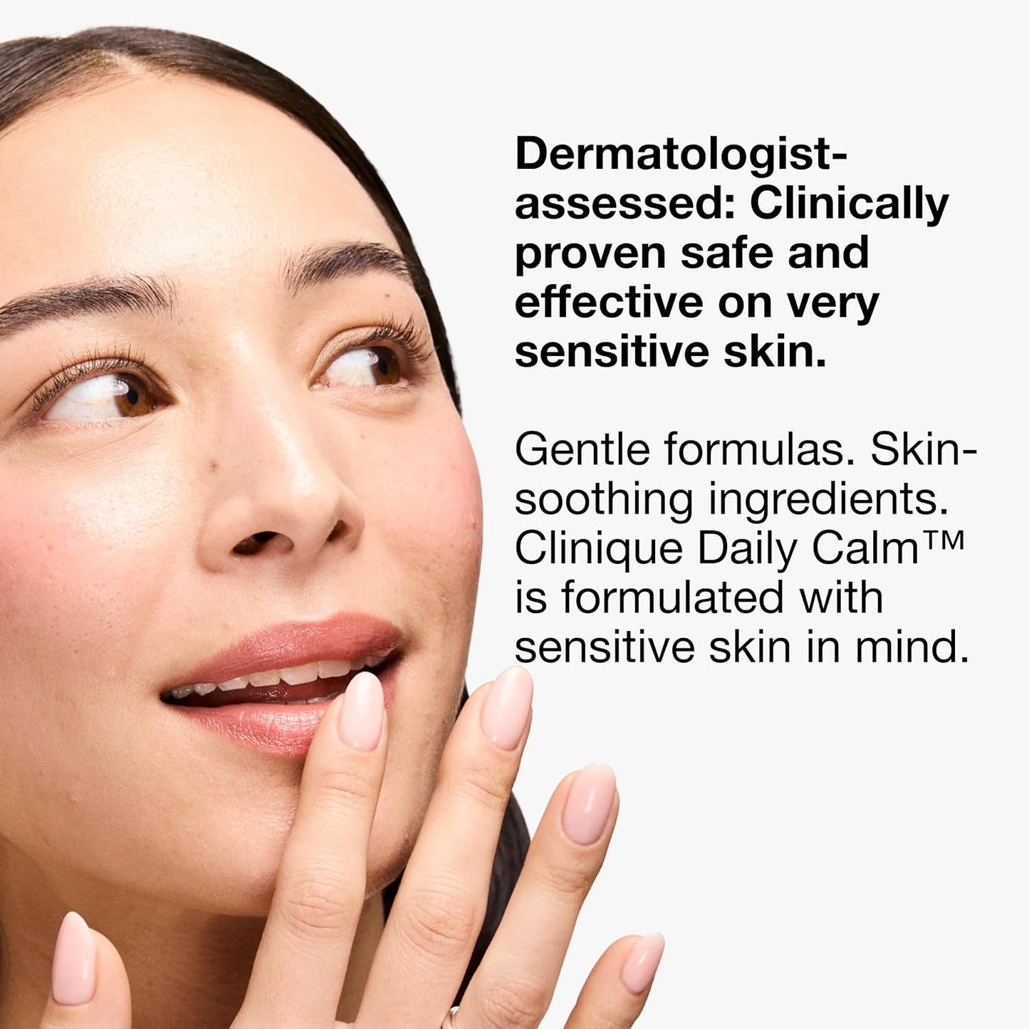 Clinique Daily Calm Gentle Cream Cleanser | Soothing No-Rinse Cleanser for Sensitive Skin