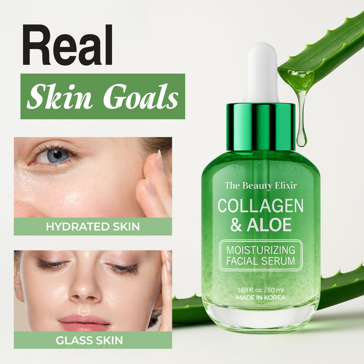The Beauty Elixir Korean Facial Serums 50ml | 7 Targeted Formulas