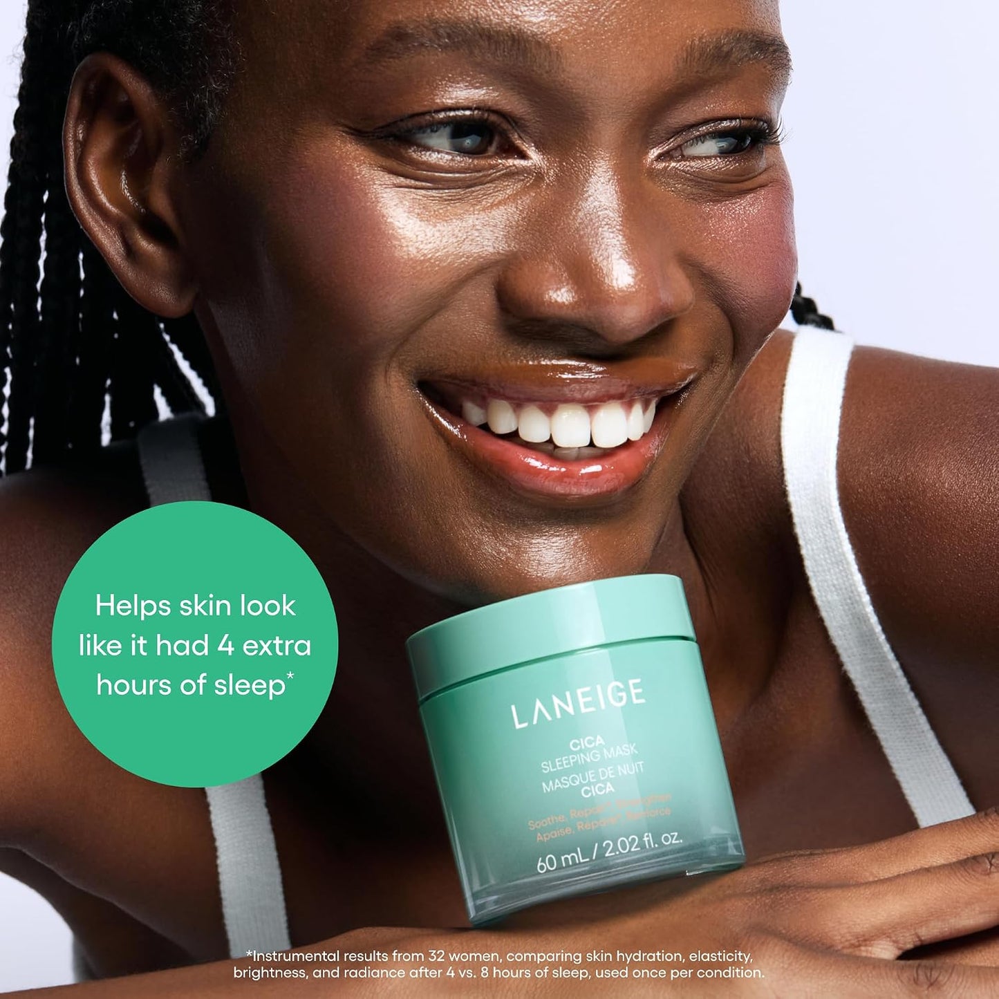 Laneige Cica Sleeping Mask | Overnight Soothing & Barrier Repair Mask with Centella