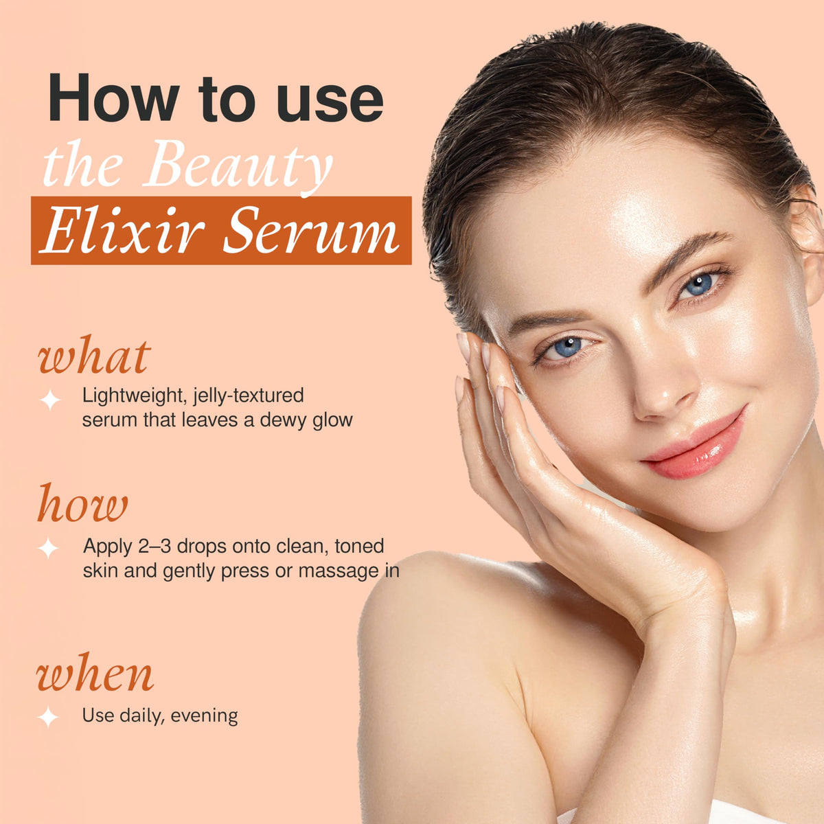 The Beauty Elixir Korean Facial Serums 50ml | 7 Targeted Formulas
