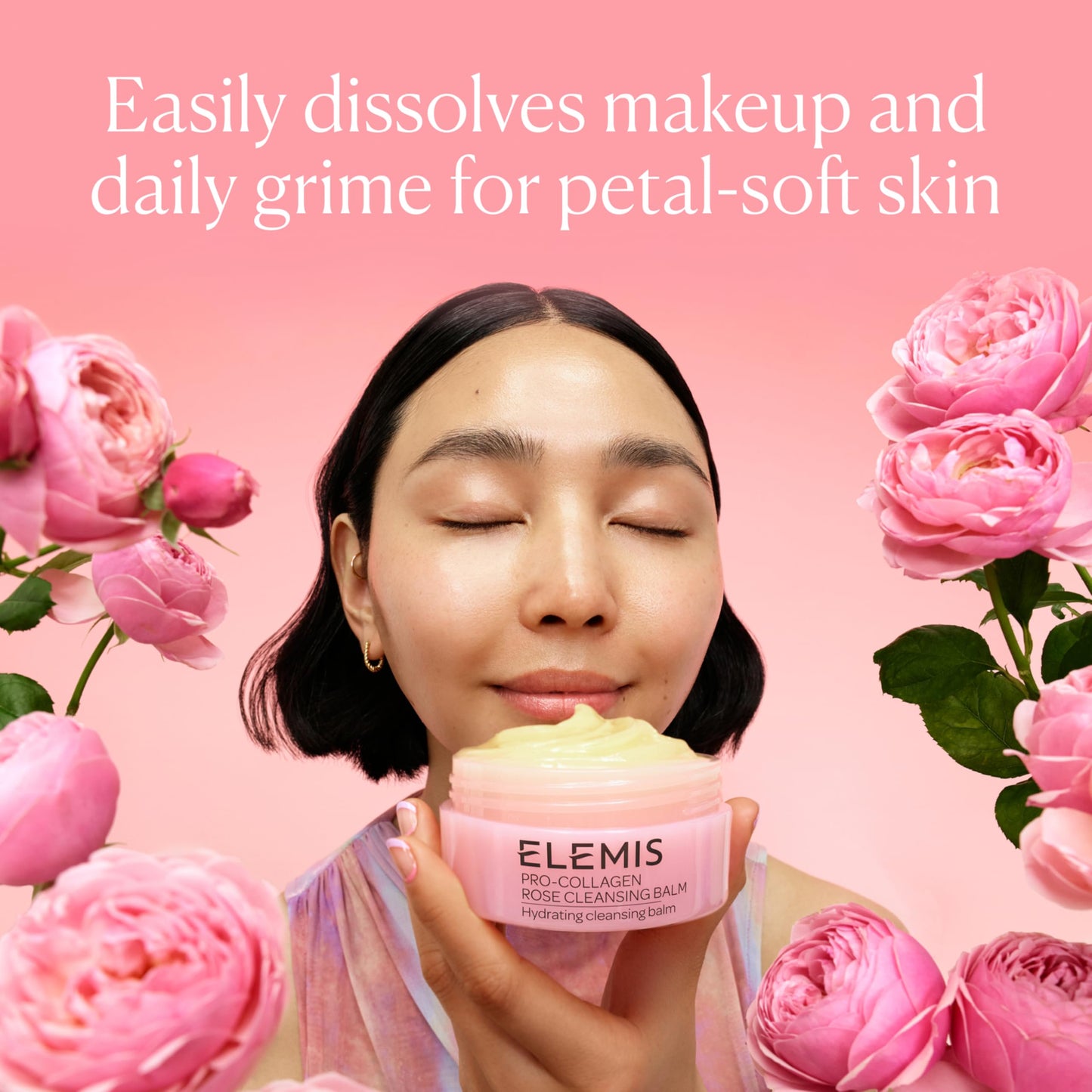 Elemis Pro-Collagen Fragrance-Free Cleansing Balm – 3-in-1 Hydrating Makeup Remover & Cleanser