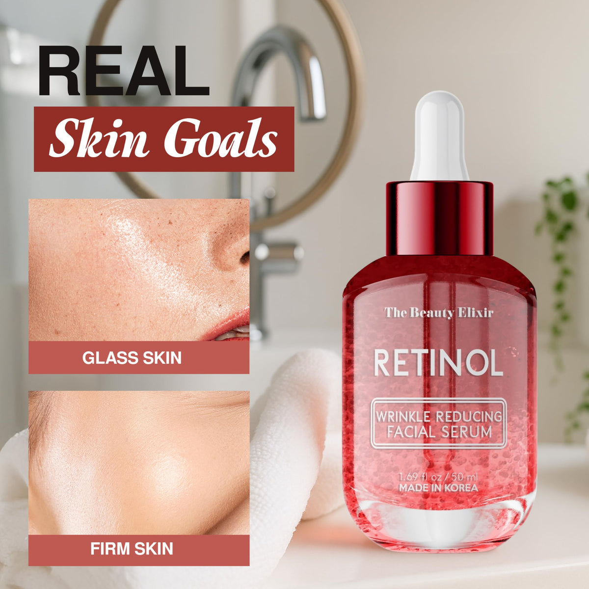 The Beauty Elixir Korean Facial Serums 50ml | 7 Targeted Formulas