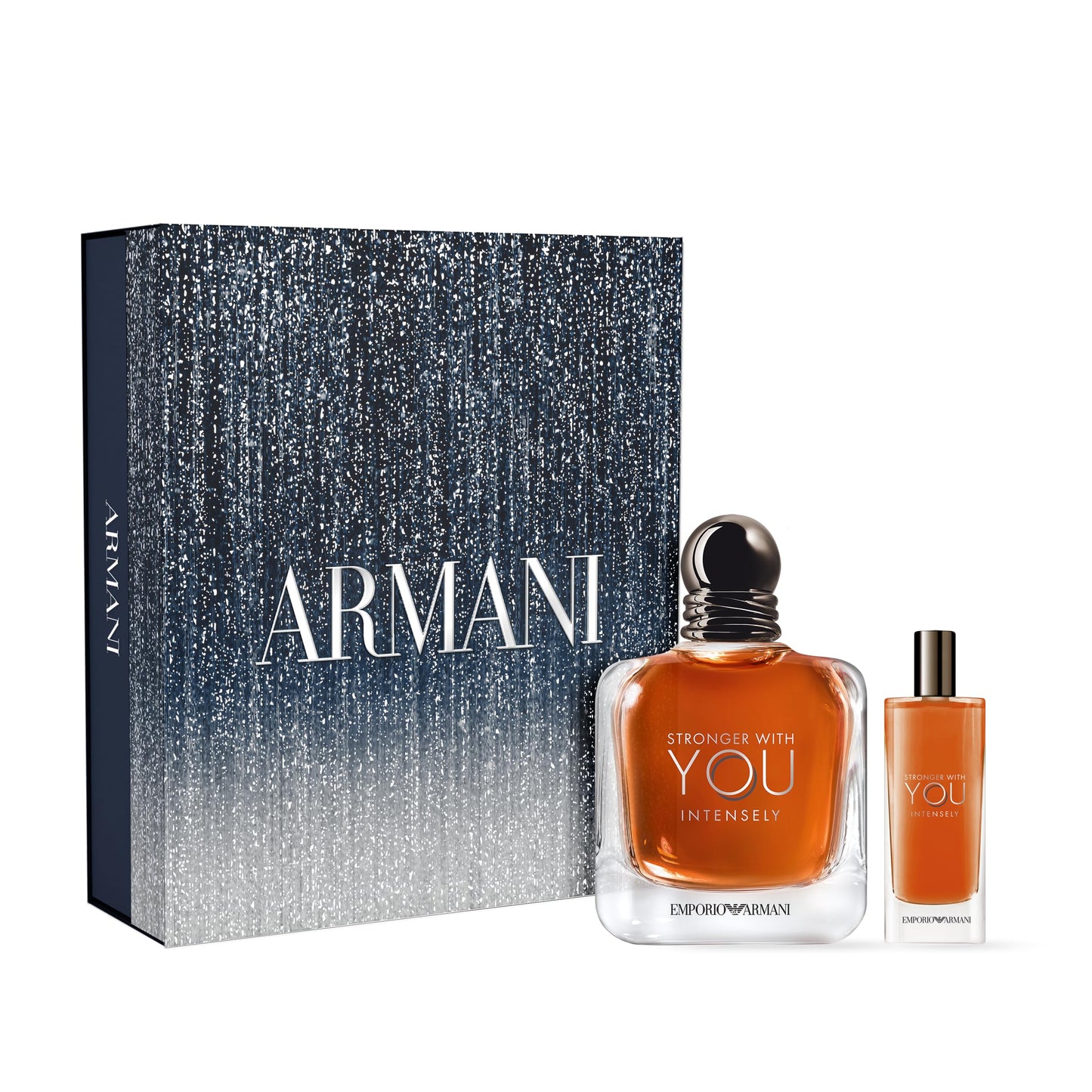 Emporio Armani Stronger With You Intensely | Warm Woody Vanilla Men's Fragrance | Long-Lasting