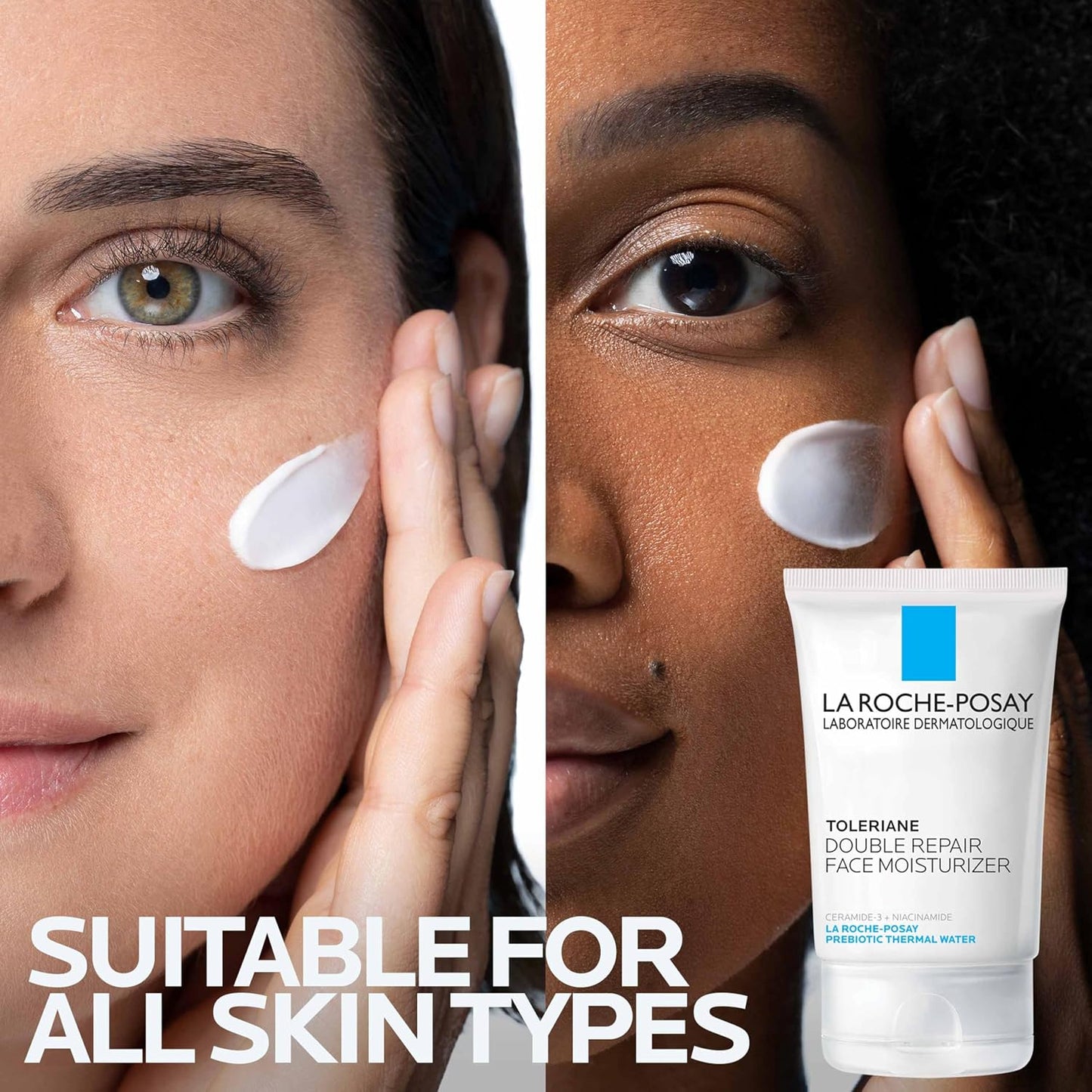 La Roche-Posay Toleriane Double Repair Moisturizer | Ceramide + Niacinamide Barrier Cream