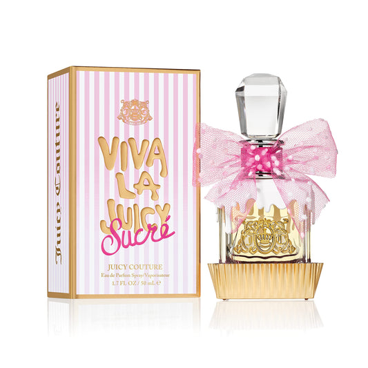 Juicy Couture Viva La Juicy Sucré EDP | Sweet Gourmand Perfume – Peach, Vanilla & Whipped Cream