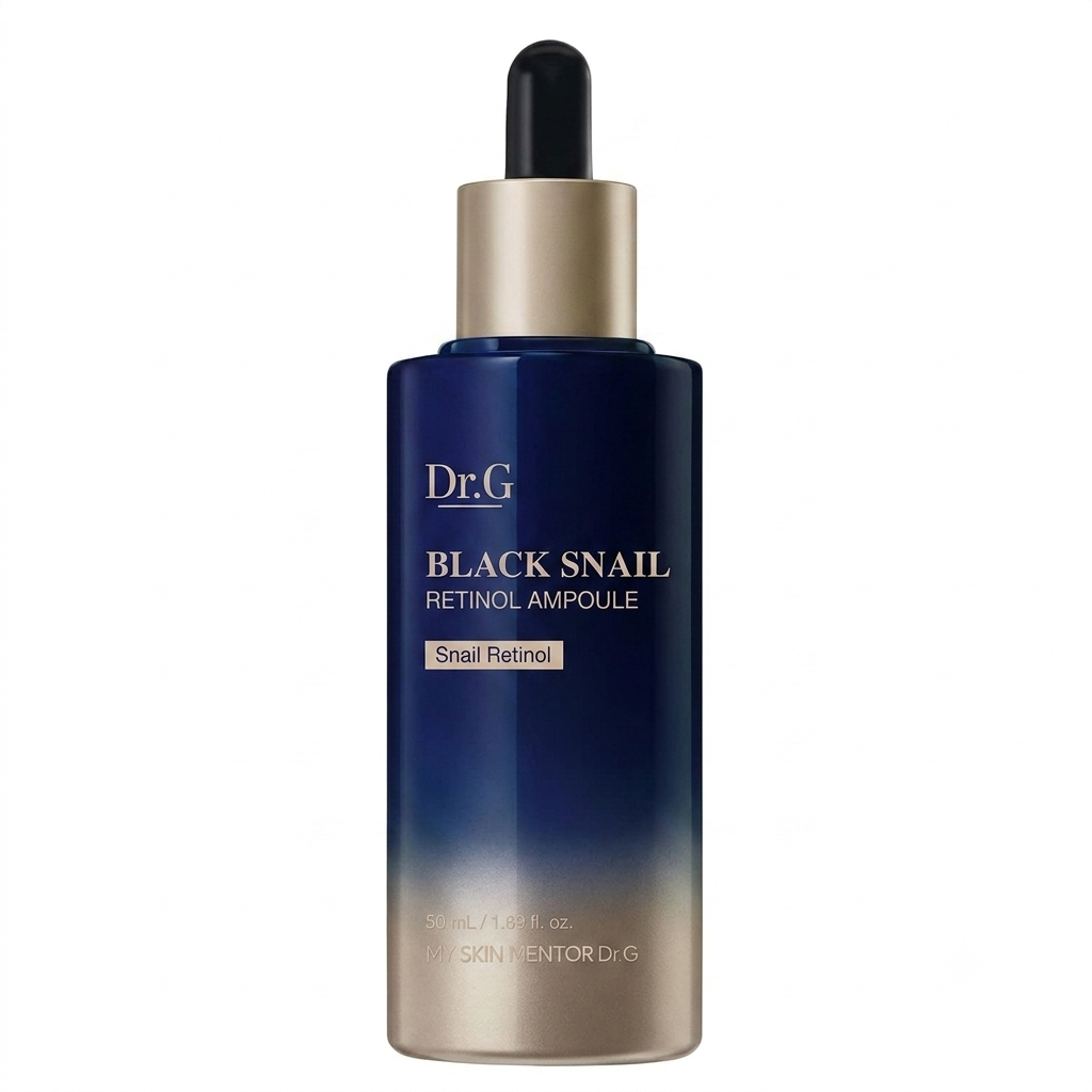 Dr. G Black Snail Retinol Ampoule 50ml – Gentle Snail Retinol Serum for Wrinkles & Firming