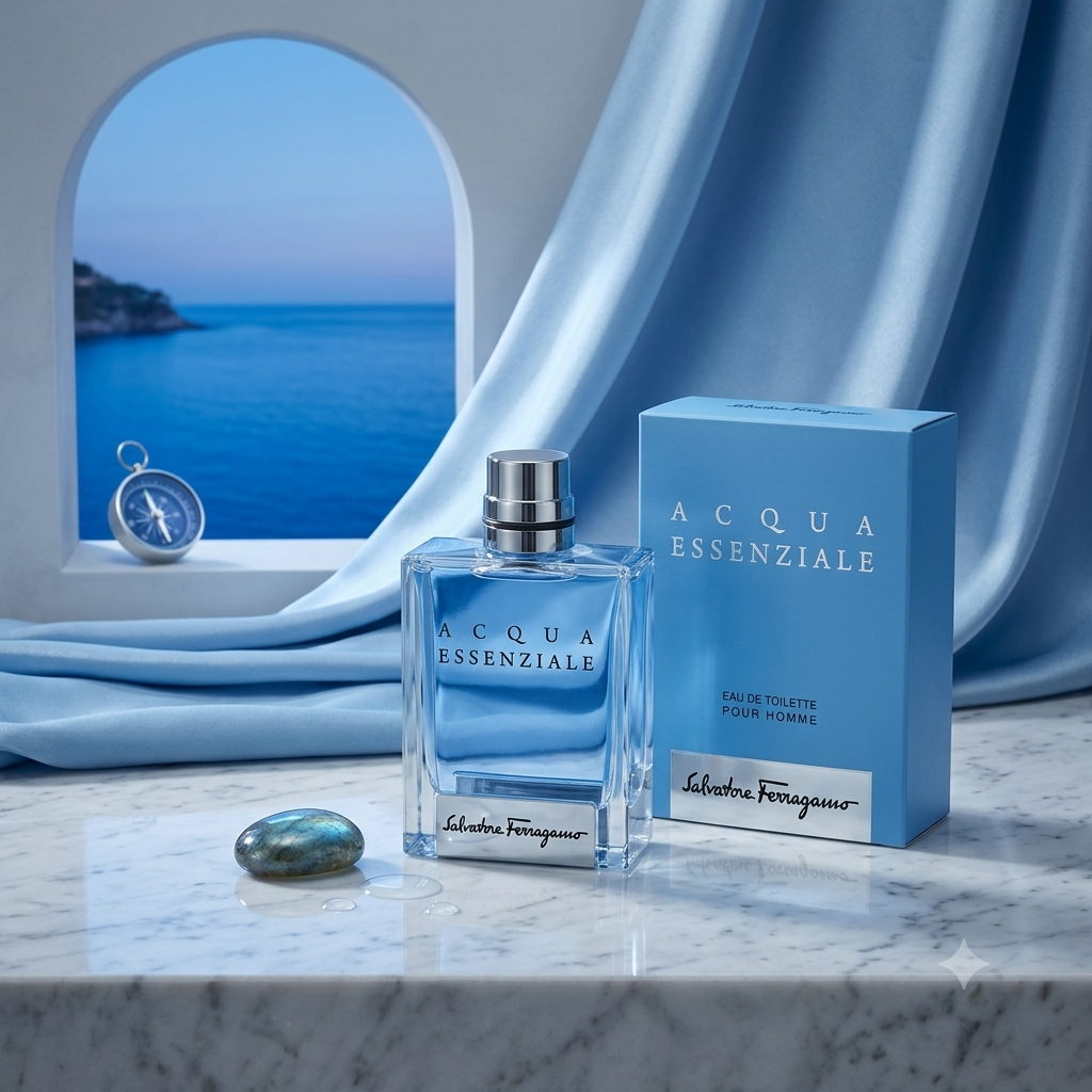 Salvatore Ferragamo Acqua Essenziale EDT | Aromatic Tonic Men’s Cologne – Fresh Citrus & Aquatic