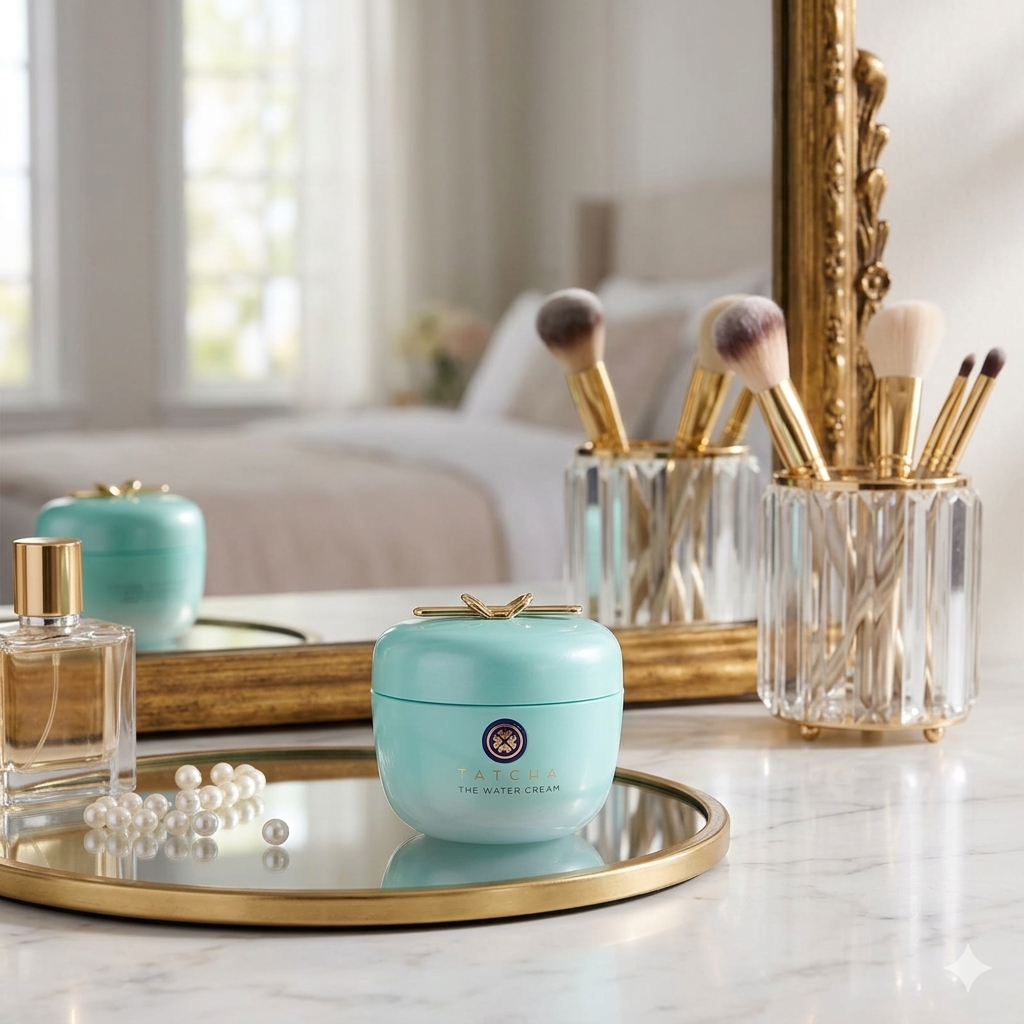 Tatcha The Water Cream | Oil-Free Water-Burst Moisturizer for Clarified, Poreless Skin