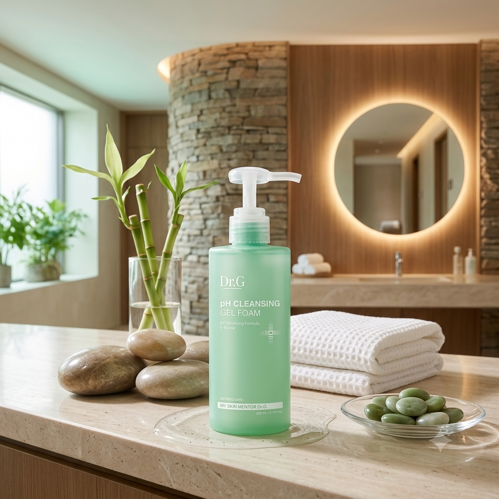Dr. G pH Cleansing Gel Foam 200ml – Gentle pH-Balanced Foaming Cleanser for Sensitive Skin