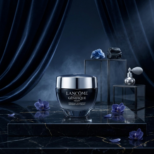 Lancôme Advanced Génifique Night Cream | Repairing Night Cream with Bifidus Prebiotic & Ceramides
