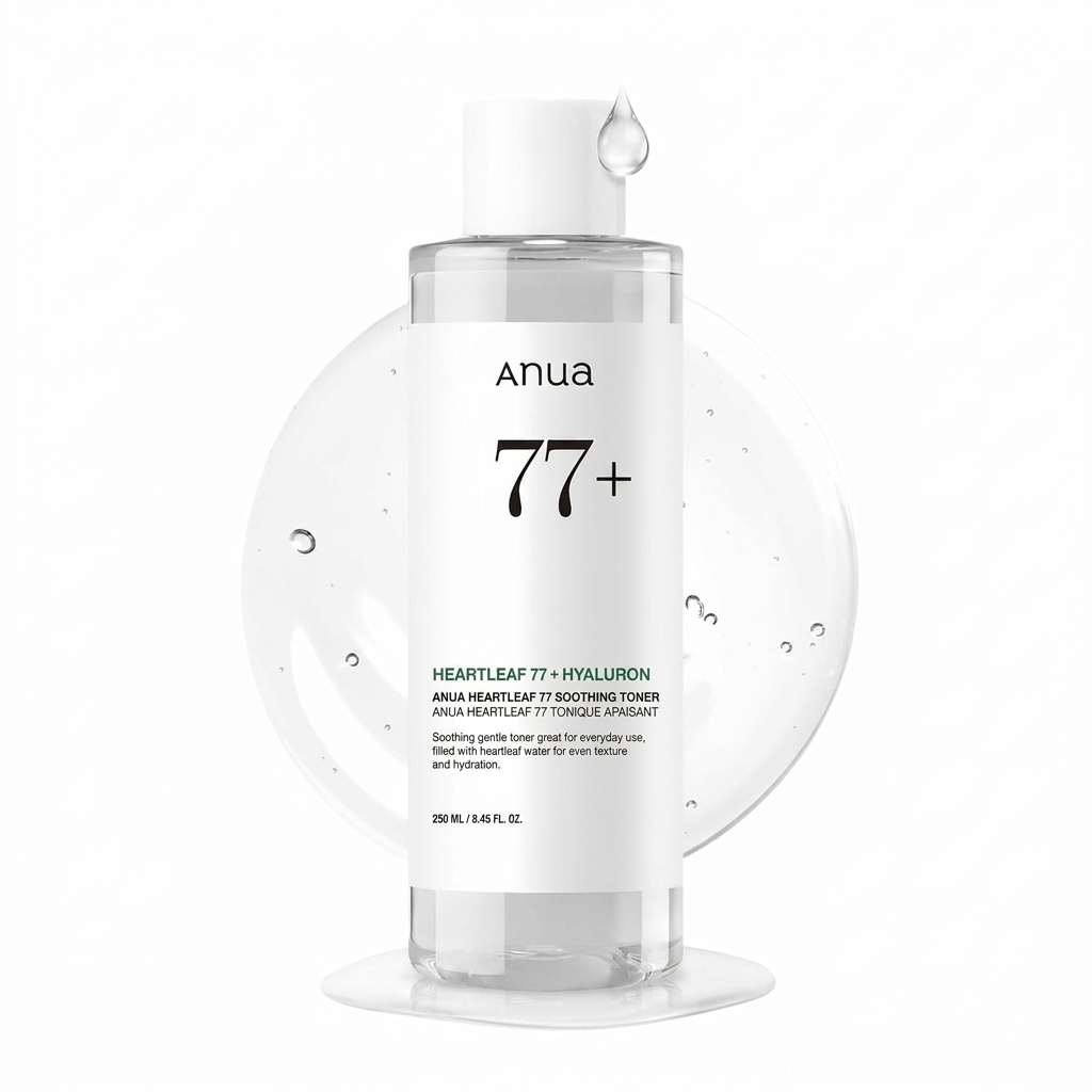 Anua Heartleaf 77 Soothing Toner, 8.45 fl.oz | Moisturizing & Calming Facial Toner for Glass Skin, Hyaluronic Acid, Lightweight Hydration for Sensitive Skin, Redness Relief