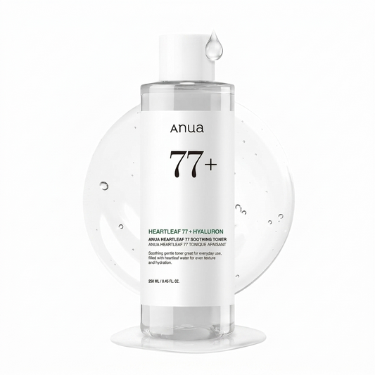 Anua Heartleaf 77 Soothing Toner, 8.45 fl.oz | Moisturizing & Calming Facial Toner for Glass Skin, Hyaluronic Acid, Lightweight Hydration for Sensitive Skin, Redness Relief