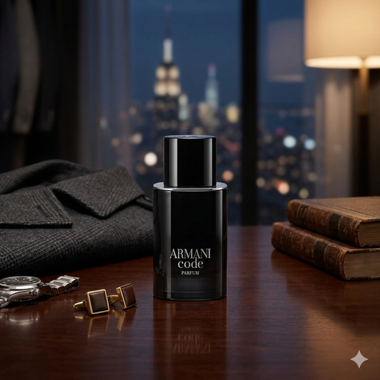 Giorgio Armani Code Parfum | Refined Woody Aromatic Men's Fragrance