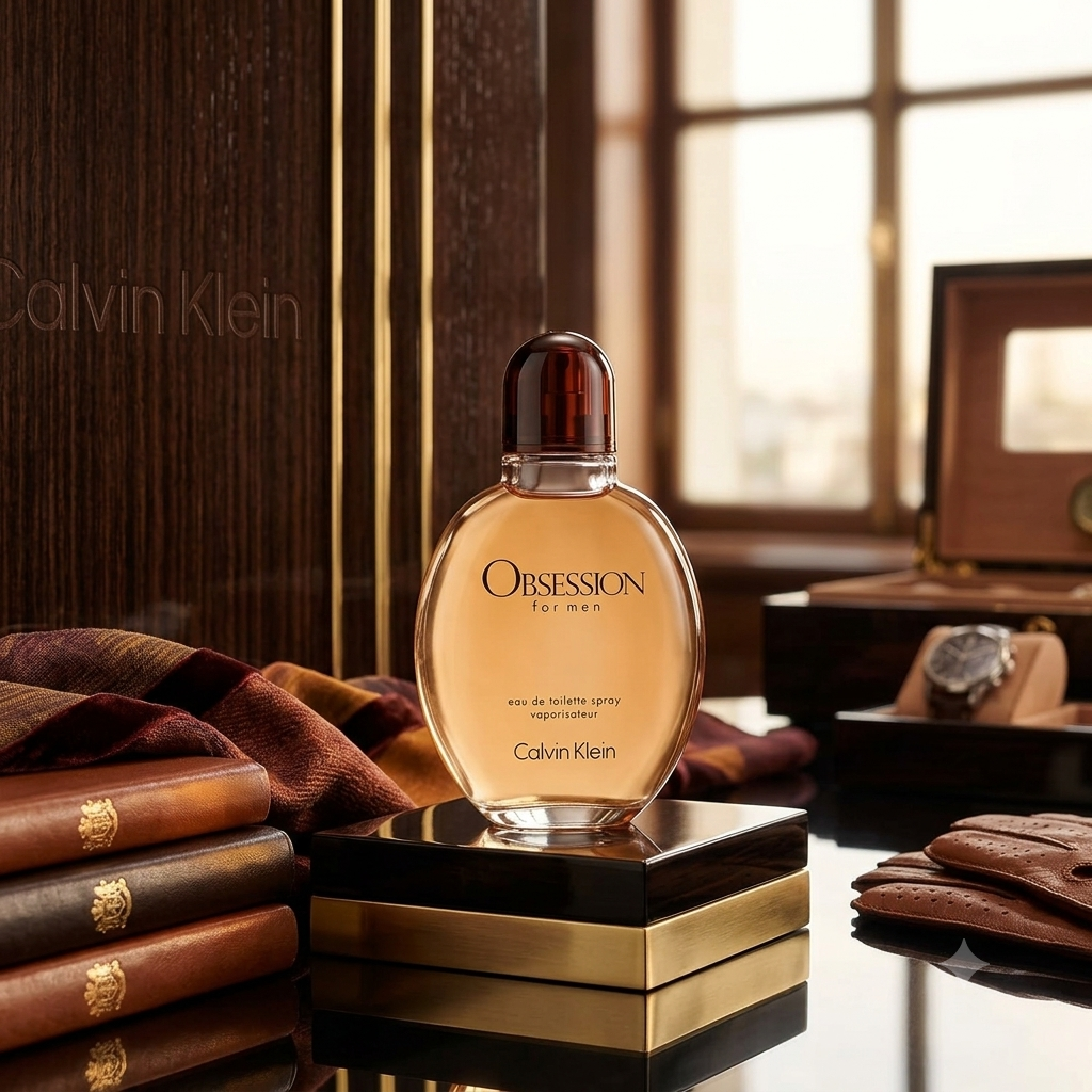 Calvin Klein Obsession for Men EDT | Intense Oriental Woody Cologne – Spicy, Amber & Vanilla