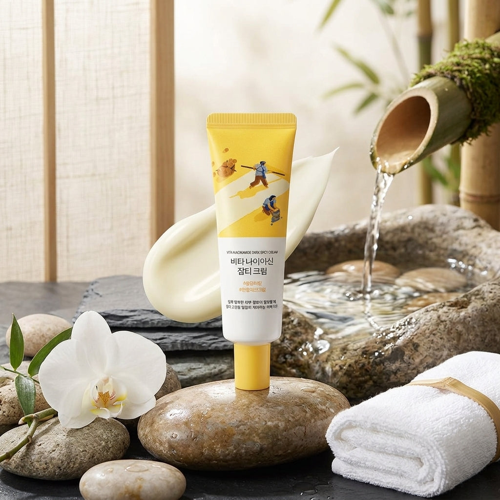 Round Lab Vita Niacinamide Dark Spot Cream | Brightening Cream for Uneven Tone & Dark Spots