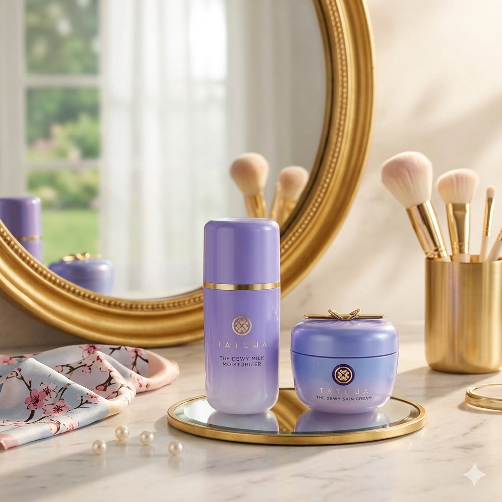 Tatcha The Dewy Milk Moisturizer | Lightweight Milky Moisturizer for Dewy Skin