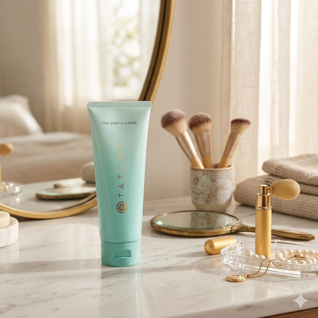 Tatcha The Deep Cleanse | Daily Gel Cleanser with Natural Fruit Exfoliant