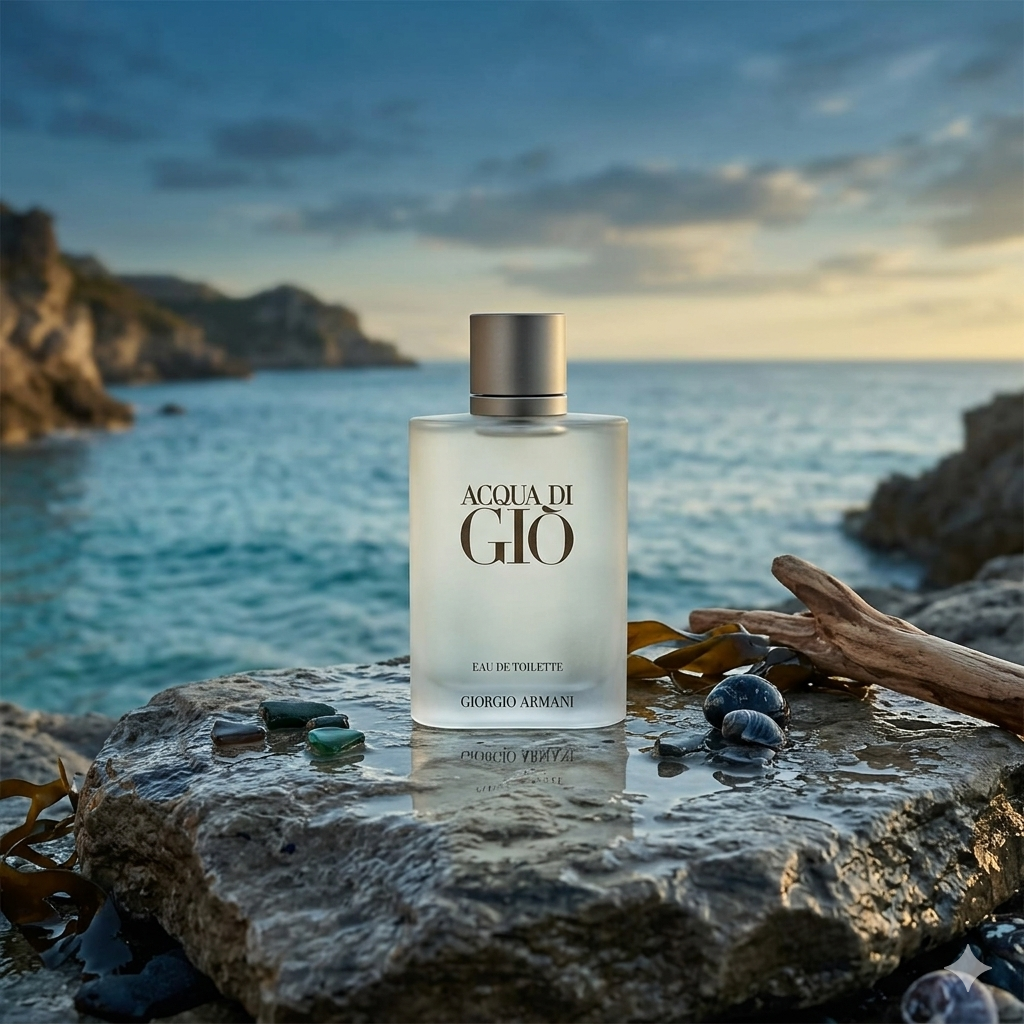 Giorgio Armani Acqua di Giò Eau de Toilette | Fresh Aquatic Men's Cologne | Long-Lasting