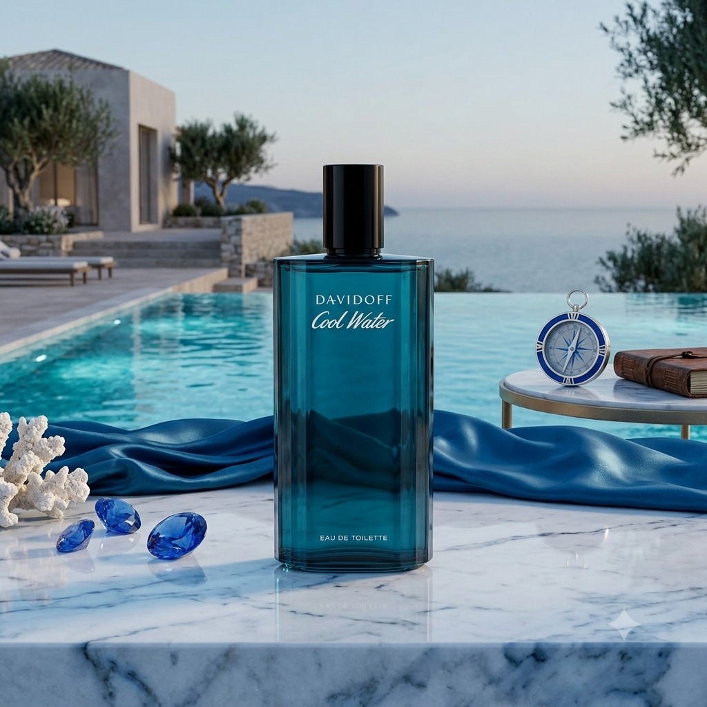 Davidoff Cool Water EDT | Classic Aromatic Men’s Cologne – Fresh Mint, Lavender & Amber