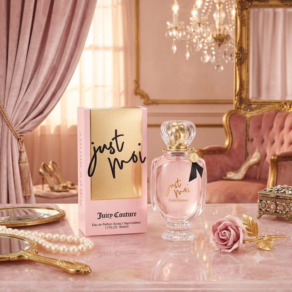 Juicy Couture Just Moi EDP | Amber Vanilla Women’s Perfume – Cacao, Magnolia & Vanilla