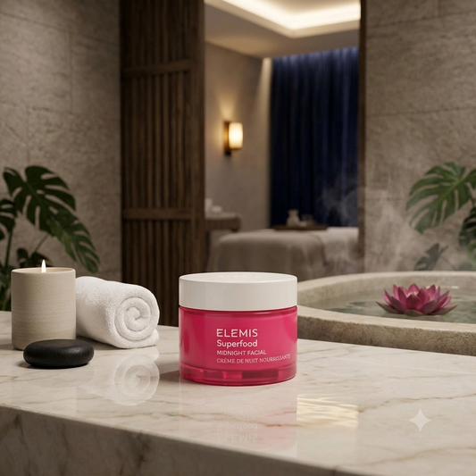 ELEMIS Superfood Midnight Facial | Prebiotic Overnight Night Cream – Hydrating & Radiance Boosting