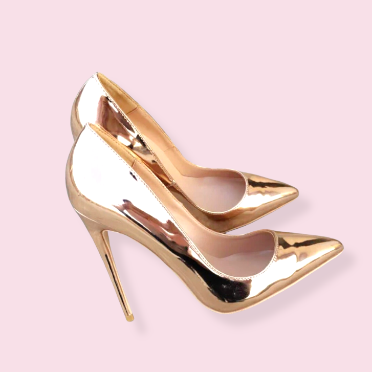 Gold Heels | Gold Sandal Heels | PrettyLittleThing
